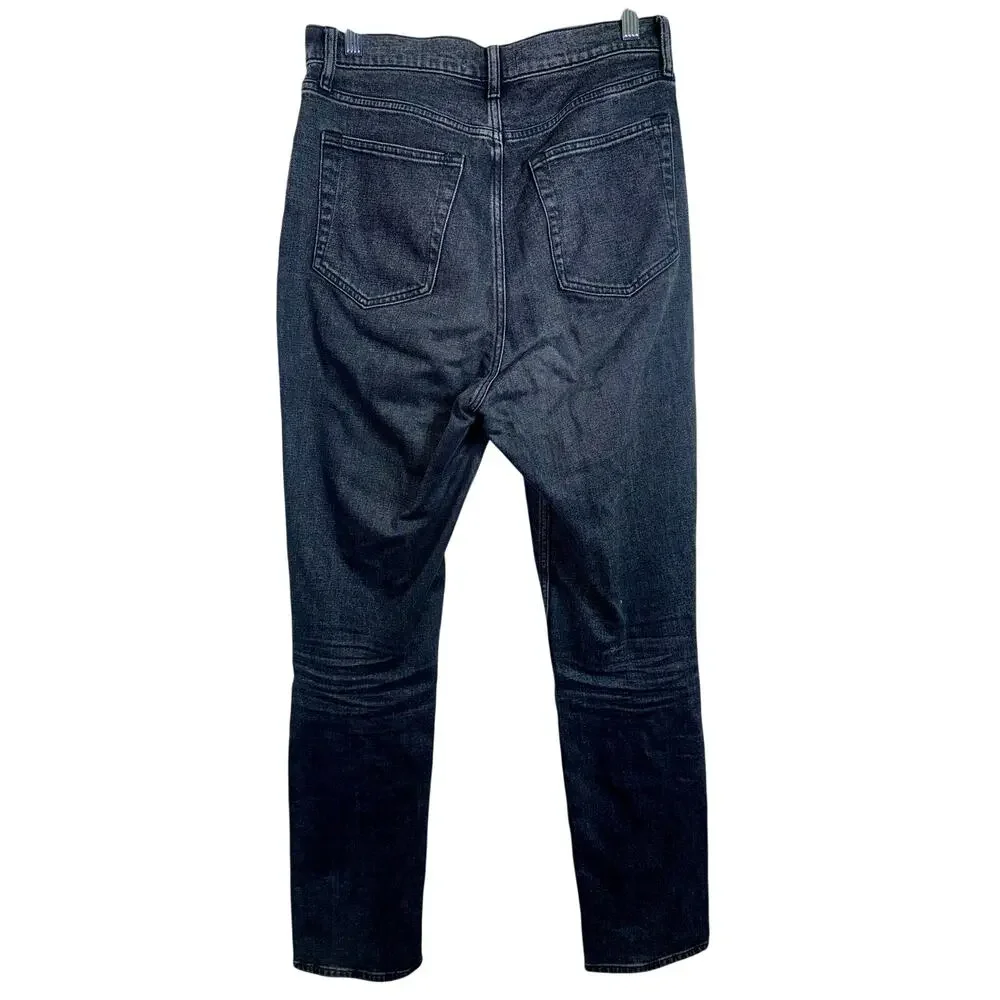 Abercrombie & Fitch Curve Love 90s Slim Straight Ultra High Rise Jeans Size 29 8